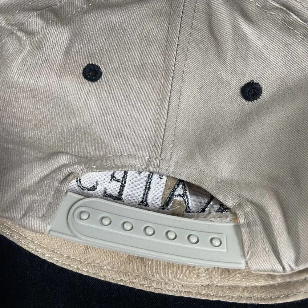 Vintage Pittsburgh Pirates Hat Snapback‎ MLB Baseball Beige Black Fantastic Cap